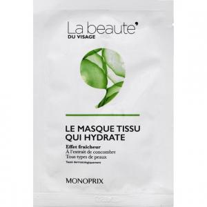 Moiturizing facial fiber mask